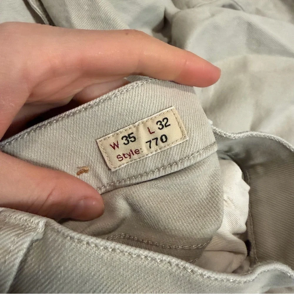 NWOT j crew sand washed canvas 770™ Straight-fit Bergen five-pocket pant